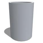 View Modern Fiberglass Round Cylinder Planter