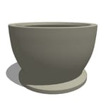 View Novara Round Fiberglass Planter