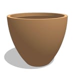 View Rocca Round Fiberglass Planter