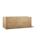 View Strato Fiberglass Rectangular Planter
