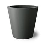 View Manhattan Fiberglass Tapered Round Planter