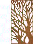 View Vertical Screens Rusted TreeBoughs
