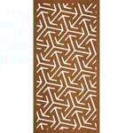 View Vertical Screens Rusted Tracery