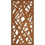 View Vertical Screens Rusted Synthesis