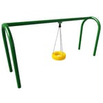 View Arch Tire Swing Single Bay