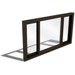 Horizontal Roller: Vent Fixed Vent Quarter (HR5410/HR5510)