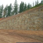View Fractured Flagstone Wall Finish
