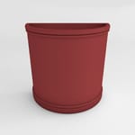 View Half Round Planter