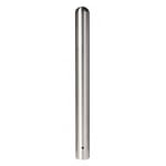 View 10 MPH Fixed Embedded Bollard: 4.5", 304 Stainless, #4 Brushed Finish (RFP4560R S10 S)