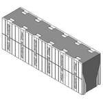 View Double Taper Top Block
