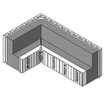 View Curb 90-Degree Corner Block