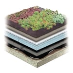 View Garden Roof Assembly - Rock Wool