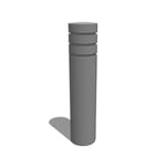 View 14" Round Bollards