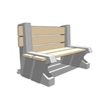 View Orlando Concrete Benches