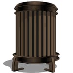 Beselt Round Waste Receptacle ( BTRR-24 )  