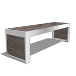 Urban Form Straight Bench ( UFSB-5 )