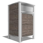 Urban Form Waste Receptacle ( UFTR-30 )