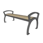 Modena Straight Park Bench ( M-5 )