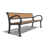 Mountain Classic Park Bench ( MCB-6 )