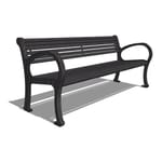 Mountain Classic Park Bench, All Metal ( MCBAL-6 )