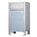 View Urban Form Slim Line Waste Receptacle 