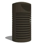 Model CM2-1001: Cambridge Top Opening Receptacle - Space Efficient, 22 Gal., Surface Mount, Dome Top
