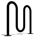 Model EC2-05-SM: Echo, Serpentine Style Bike Rack - Five Space Rack, Surface Mount