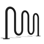 Model EC2-07-SM: Echo, Serpentine Style Bike Rack - SevenSpace Rack, Surface Mount