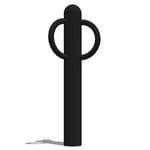 Model BP4-03-EM: BikePosts, Bollard Style Bike Rack - Three Loop, Embedded Mount