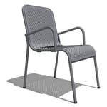 Model PM5-1010: Public Metro Chair - Aluminum Free Standing, Backed Chair, With Armrests