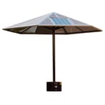 View Solar Panel Umbrella