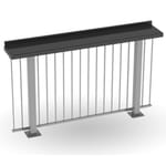 View Stadium Drink Rail