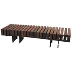 View Timber Backless Bench