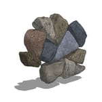 View Greenwich Gray Mosaic: Thin Stone Veneer