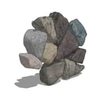 View Vineyard Granite Mosaic: Thin Stone Veneer