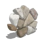 View Colonial Tan Mosaic: Thin Stone Veneer