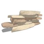 View Coastal Sand Ledgestone: Thin Stone Veneer