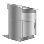 Laundry Sink on Base Cabinet