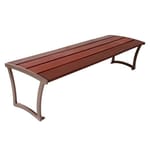 View Madison Ipe Wood Backless Bench