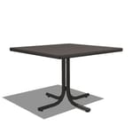 View Café Table: Tube Leg Base Square