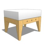 View Craftsman Ottoman