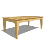 View Craftsman Coffee Table