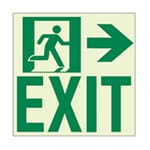 View RAE2122 Luminous Intermediate Door Exit Sign