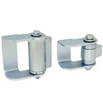 View ShutIt® Face Mount Self-Closing Gate Hinges Weld-On Set