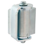 View ShutIt® Center-Mount Weld-On Gate Hinges for Round Post Hinge Only – Pair of Self-Closing Hinges