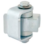 View ShutIt® Center-Mount Weld-On Gate Hinges for Round Post Hinge Only – Pair of Plain Hinges