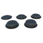 Adjustable Pedestals: Hybrid Pedestals™ Stack Cap™ / Low-Height (1/2" to 2")