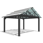 View Urban Racks Shelter: Steel Fully Secured Shelter - 15 x 20 Ft. ( UBS-Parkiteer- 20 )