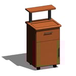View Cabient One Drawer Door