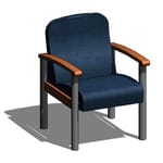 View Chair Visitor Metropolitan High Back